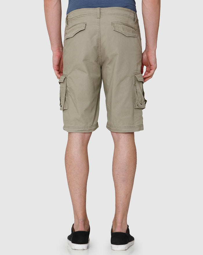 Grey Cargo Shorts