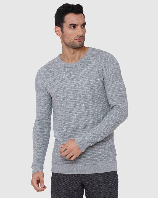 Grey Crew Neck T-Shirt