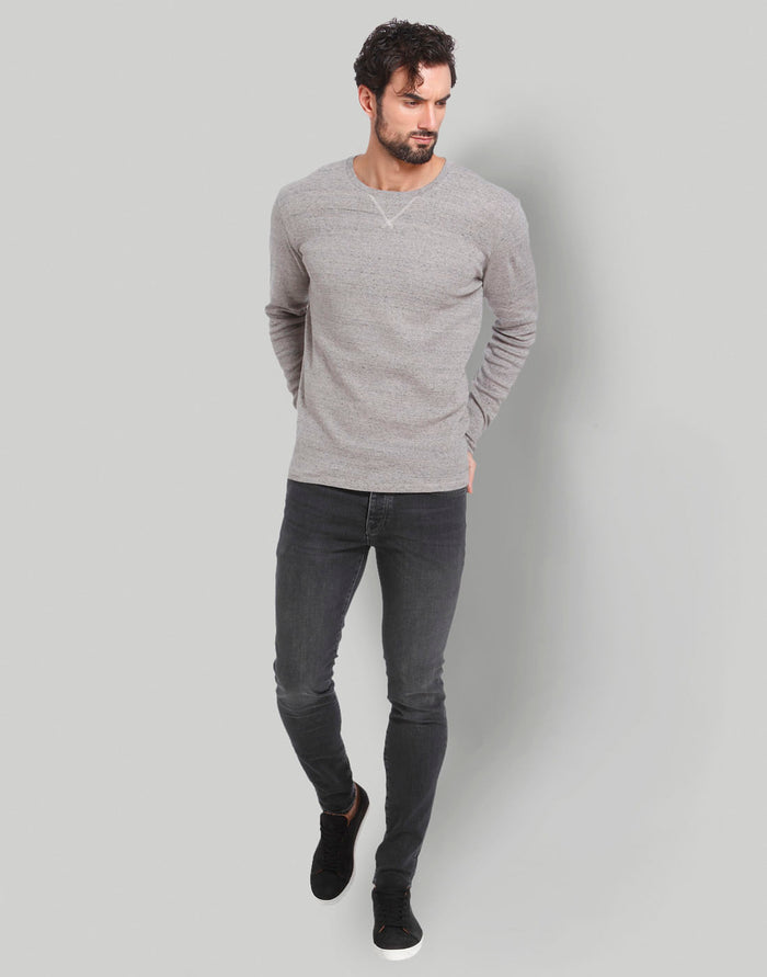 Grey Crew Neck T-Shirt