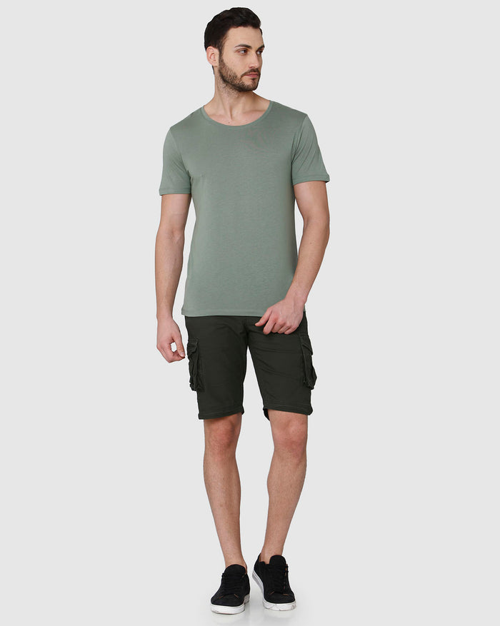 Grey Crew Neck T-Shirt