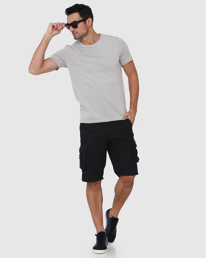 Grey Crew Neck T-Shirt