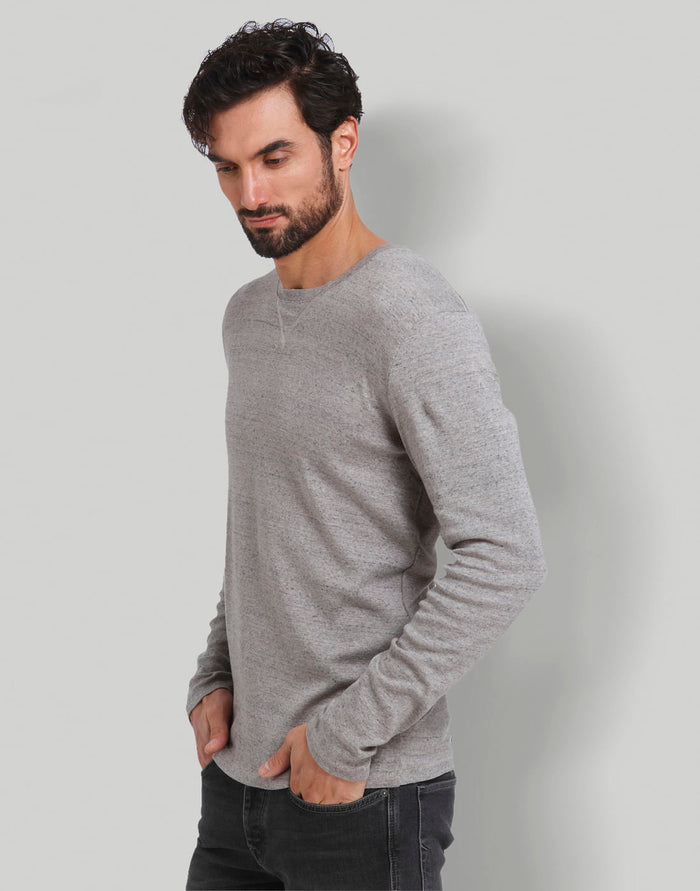 Grey Crew Neck T-Shirt