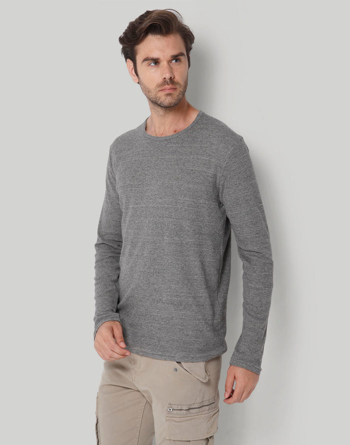 Grey Crew Neck T-Shirt