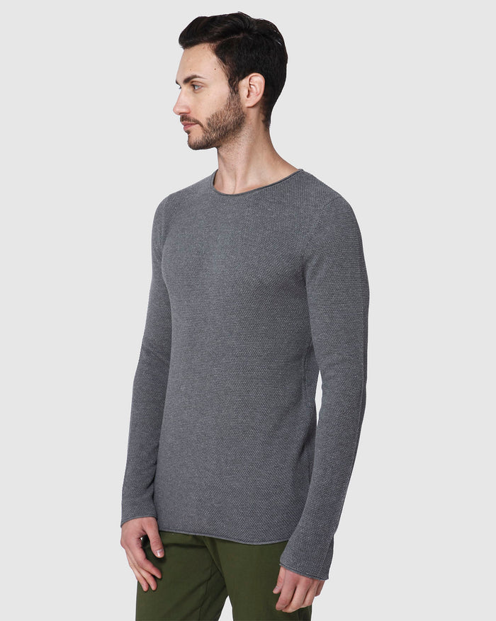 Grey Crew Neck T-Shirt
