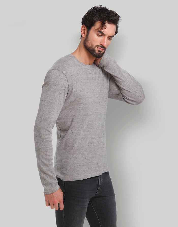 Grey Crew Neck T-Shirt