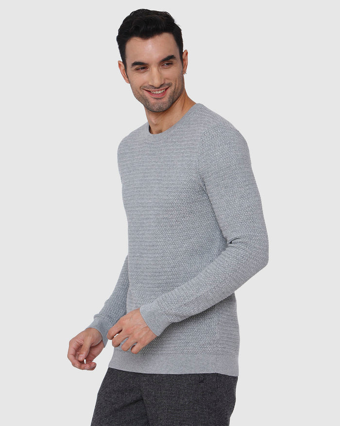 Grey Crew Neck T-Shirt