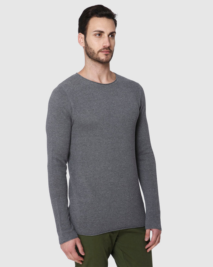 Grey Crew Neck T-Shirt