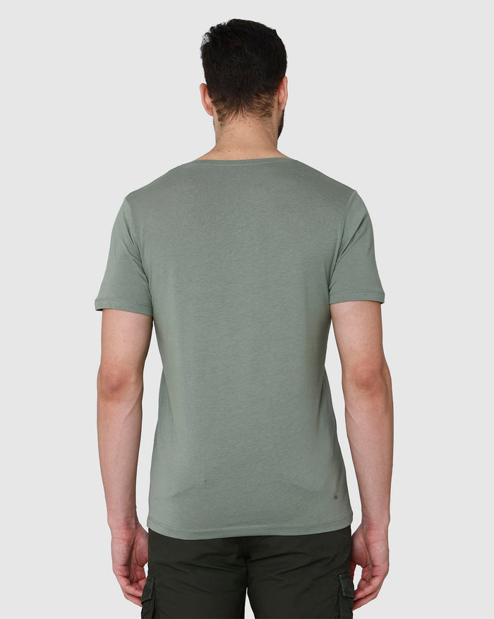 Grey Crew Neck T-Shirt