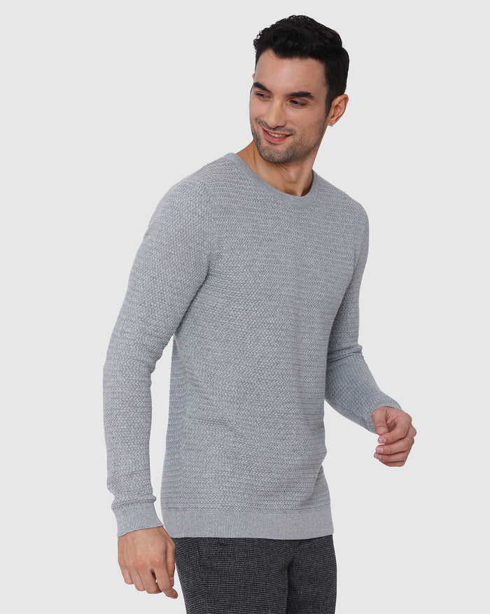 Grey Crew Neck T-Shirt