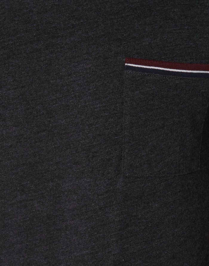 Grey Crew Neck T-Shirt