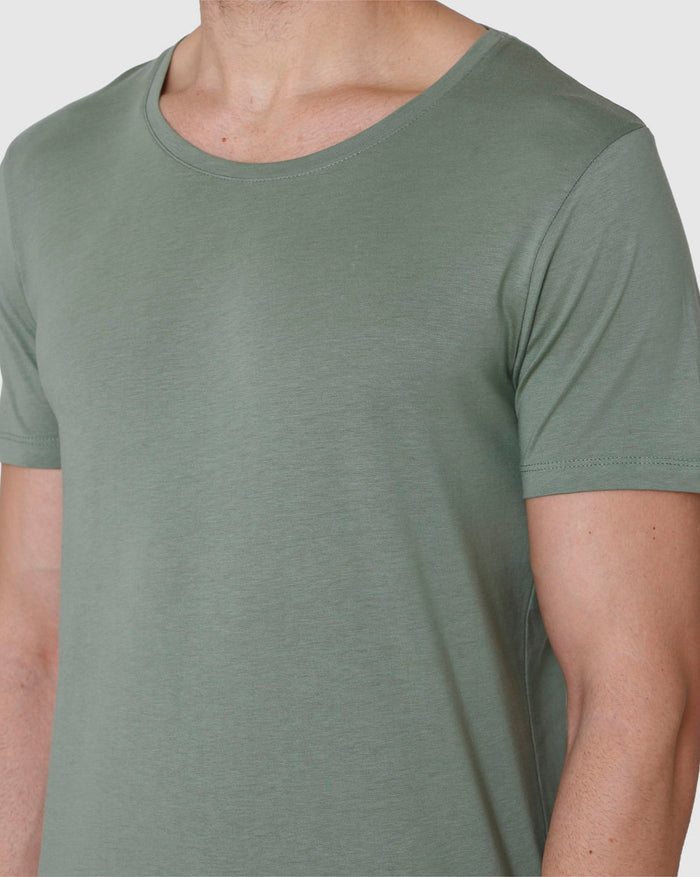 Grey Crew Neck T-Shirt
