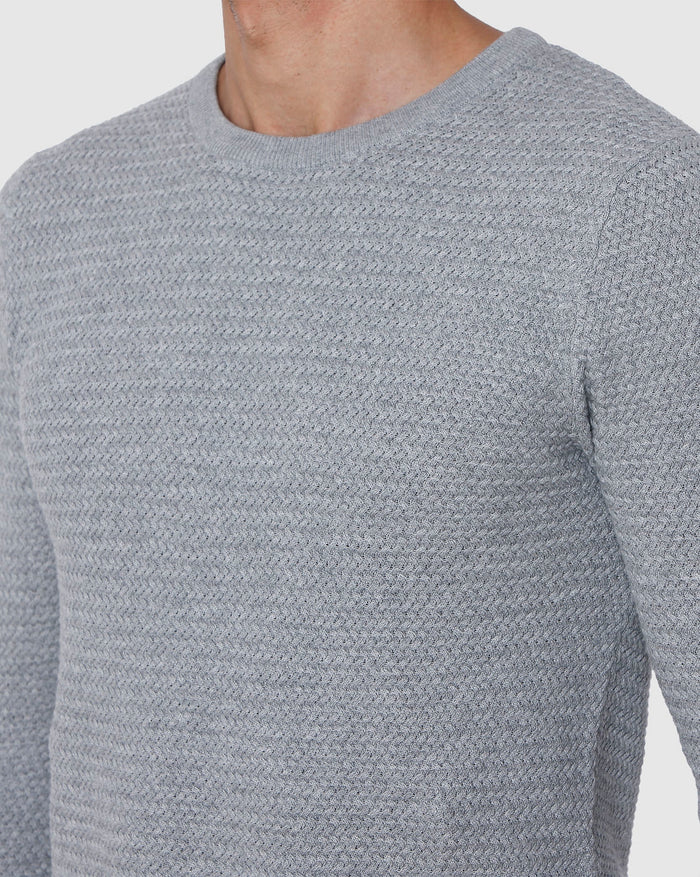 Grey Crew Neck T-Shirt