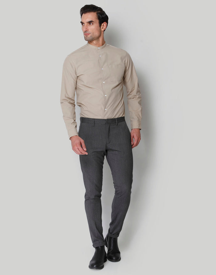 Grey Formal Trousers