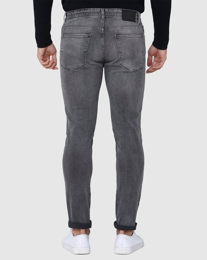 Grey Regular Fit Jeans