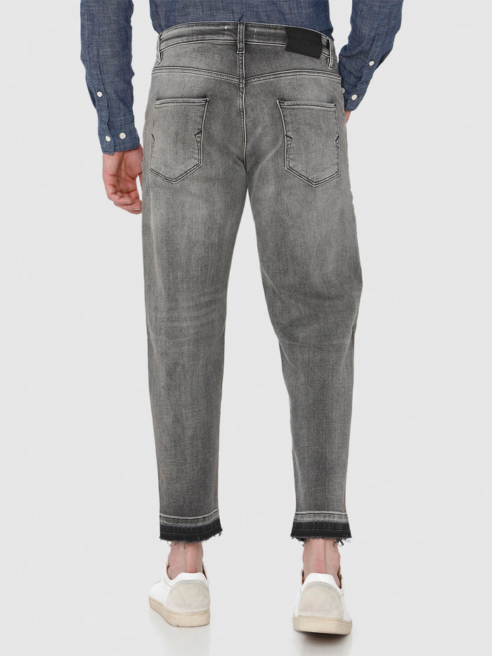 Grey Regular Fit Jeans
