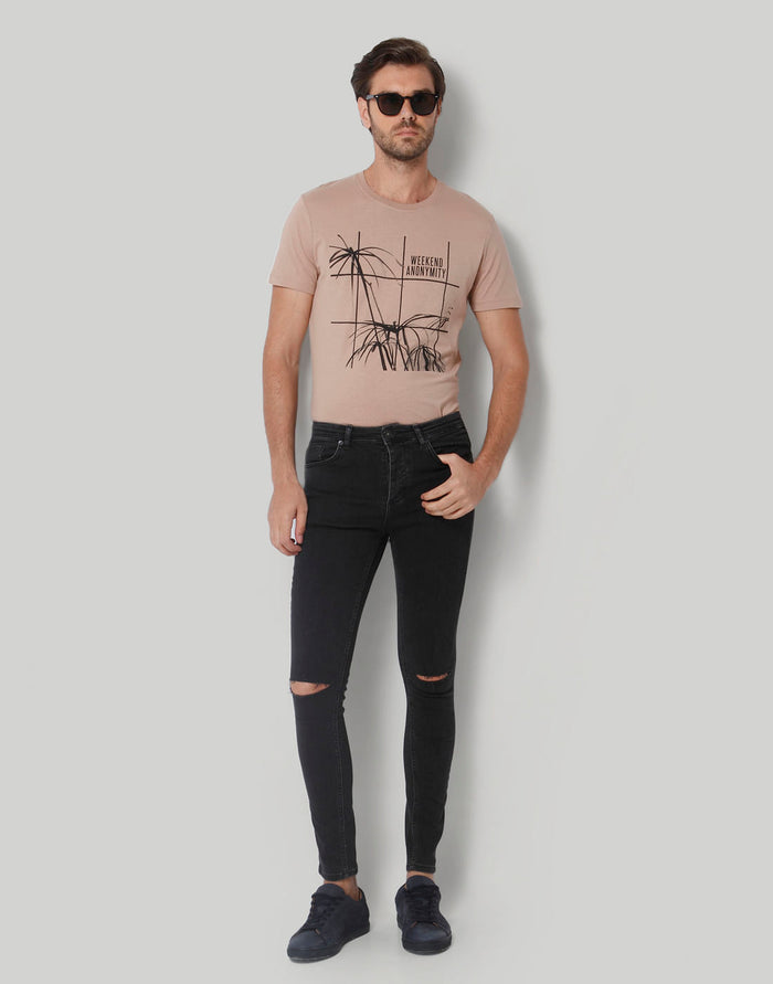 Grey Skinny Fit Jeans