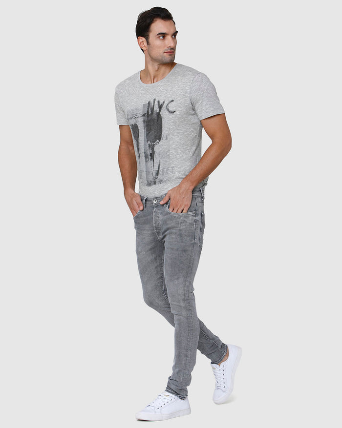 Grey Slim Fit Jeans