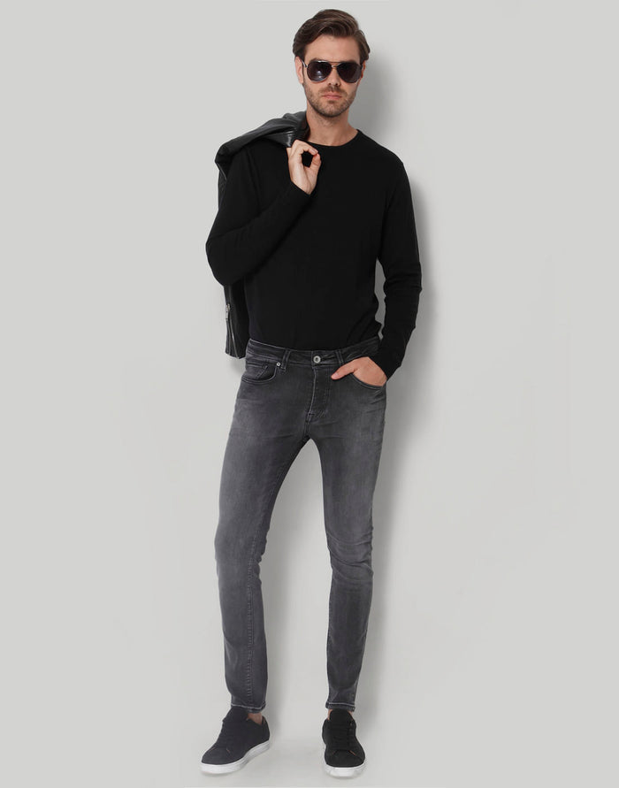 Grey Slim Fit Jeans
