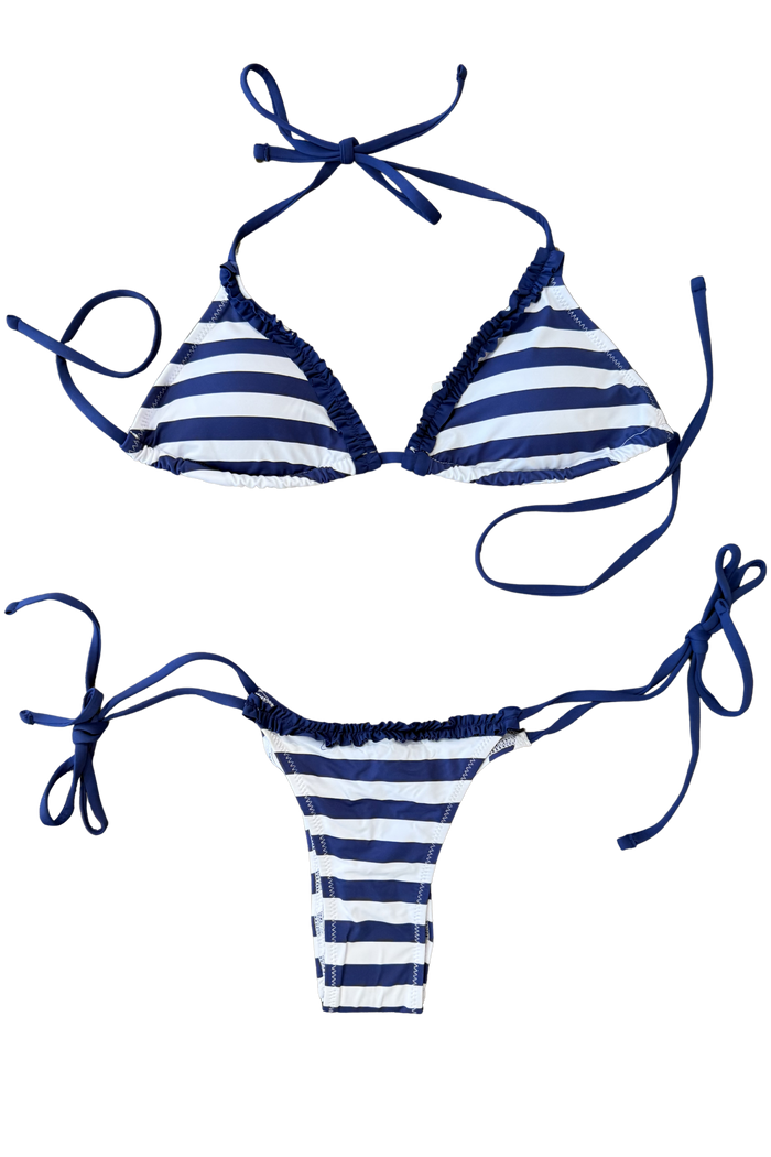 Harbor Stripe Bikini Bottoms, adeline boutique, dallas boutique, boutique