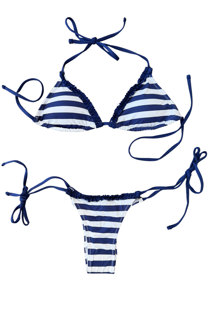 Harbor Stripe Bikini Top, adeline boutique, dallas boutique, boutique