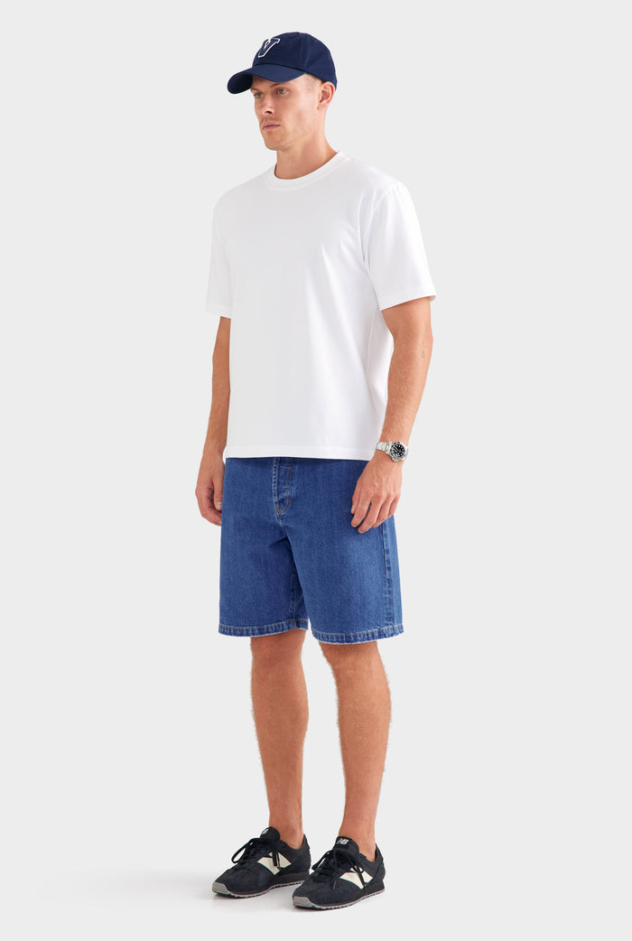 Heavyweight Standard Cotton T Shirt - White