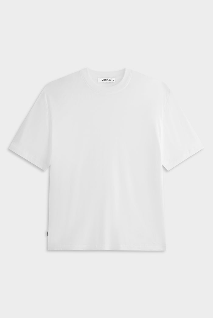 Heavyweight Standard Cotton T Shirt - White