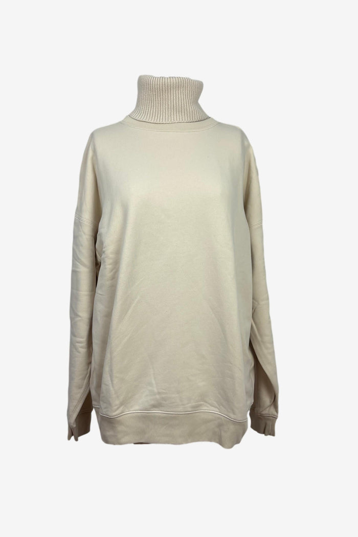 Helmut lang roll neck sweatshirt