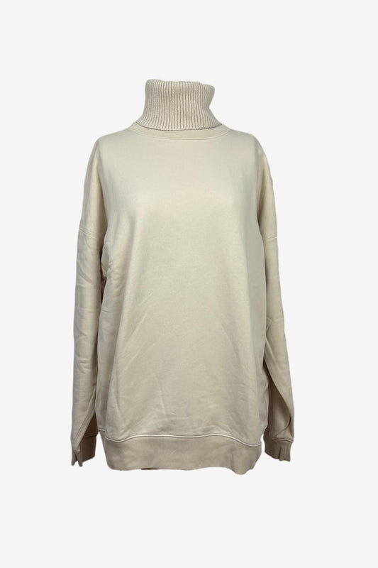 Helmut lang roll neck sweatshirt