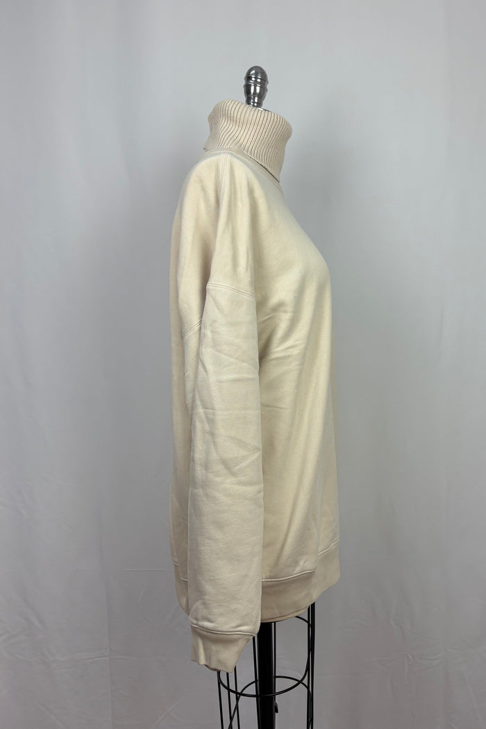 Helmut lang roll neck sweatshirt