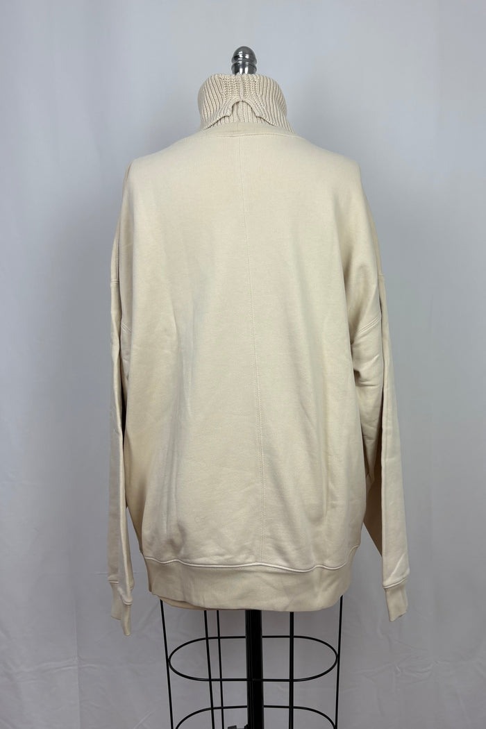 Helmut lang roll neck sweatshirt