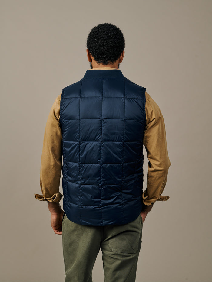 Aubin Navy Herriot Down Gilet | Gilet