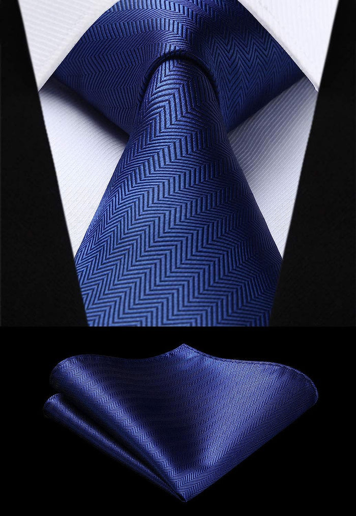 5PCS Tie & Pocket Square Set - 16