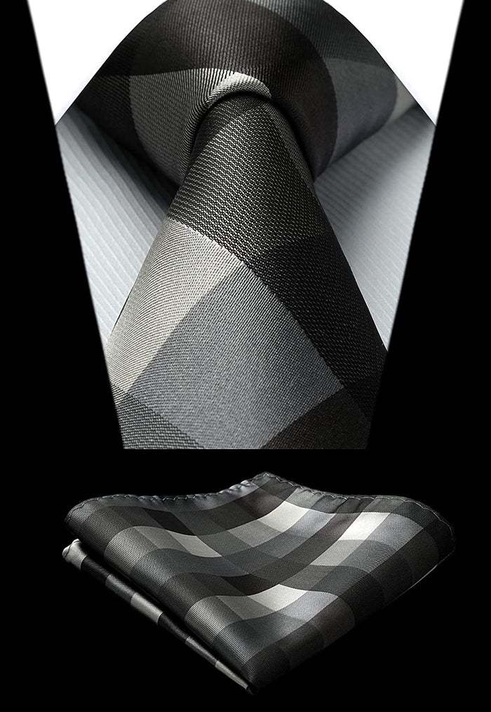 5PCS Tie & Pocket Square Set - SET 14
