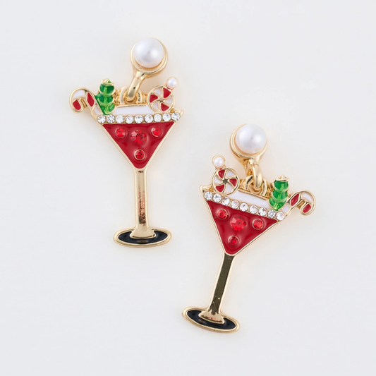 Holiday Cocktail Earrings