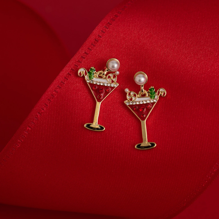 Holiday Cocktail Earrings