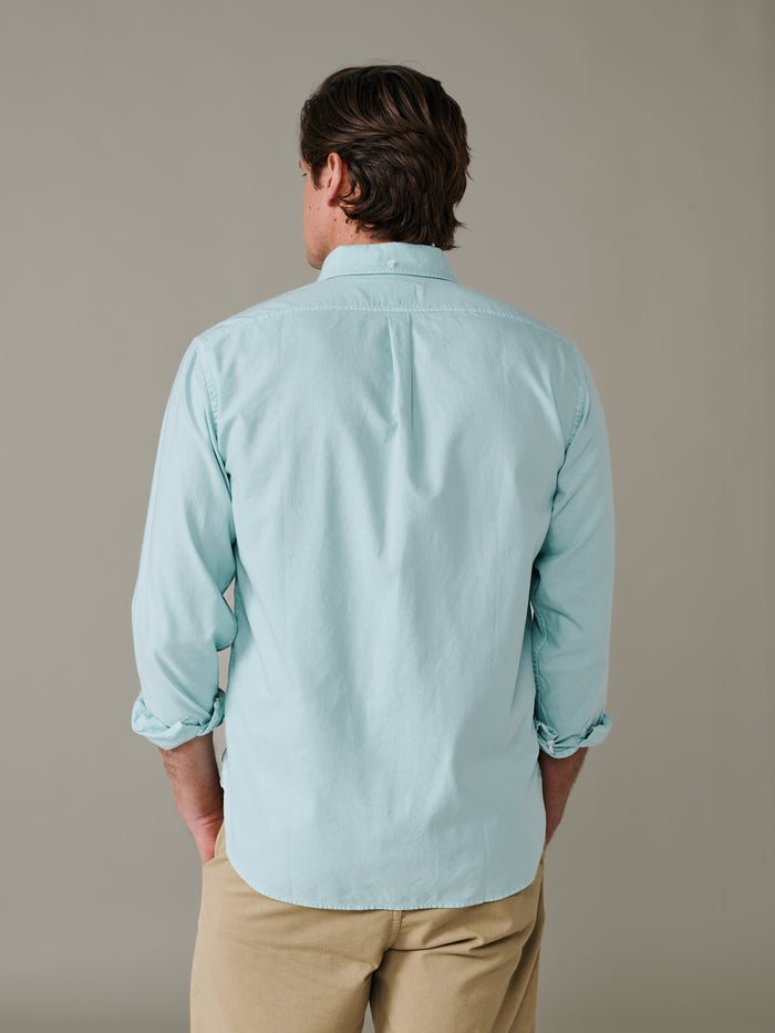 Aubin Mint Horkstow Lightweight Relaxed Oxford Shirt | Oxford Shirt