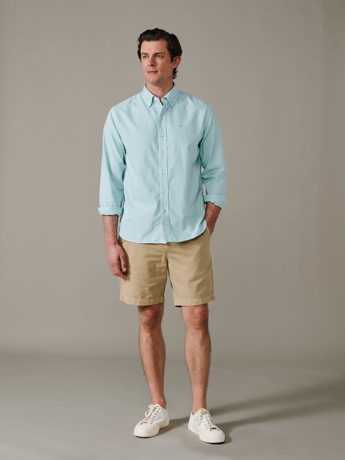 Aubin Mint Horkstow Lightweight Relaxed Oxford Shirt | Oxford Shirt