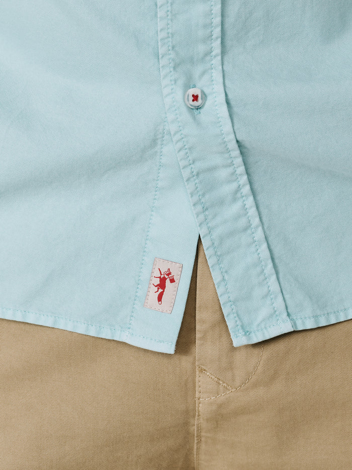 Aubin Mint Horkstow Lightweight Relaxed Oxford Shirt | Oxford Shirt