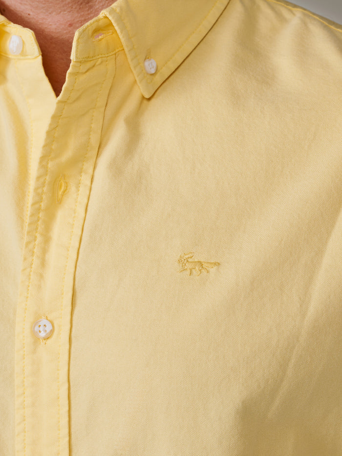 Aubin Lemon Horkstow Lightweight Relaxed Oxford Shirt | Oxford Shirt