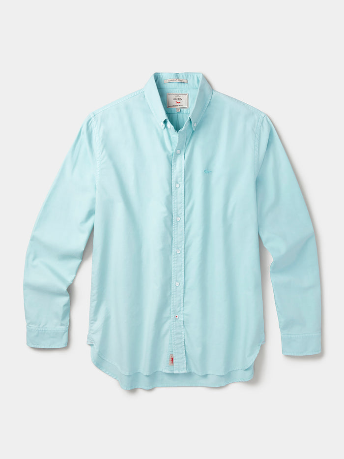 Aubin Mint Horkstow Lightweight Relaxed Oxford Shirt | Oxford Shirt