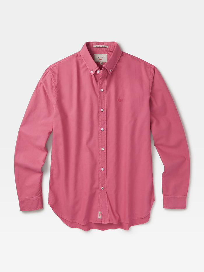 Aubin Fushia Horkstow Lightweight Relaxed Oxford Shirt | Oxford Shirt