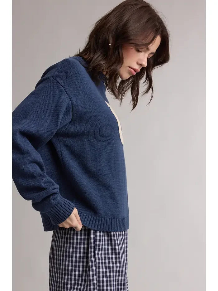 Horseshoe Graphic Sweater