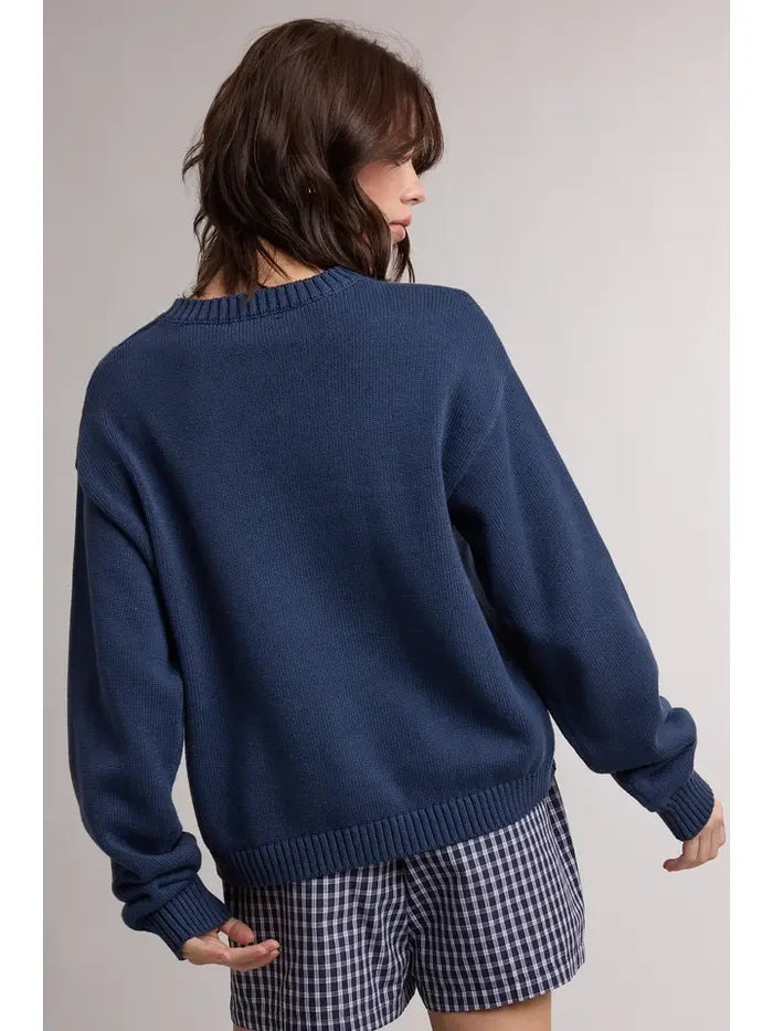 Horseshoe Graphic Sweater