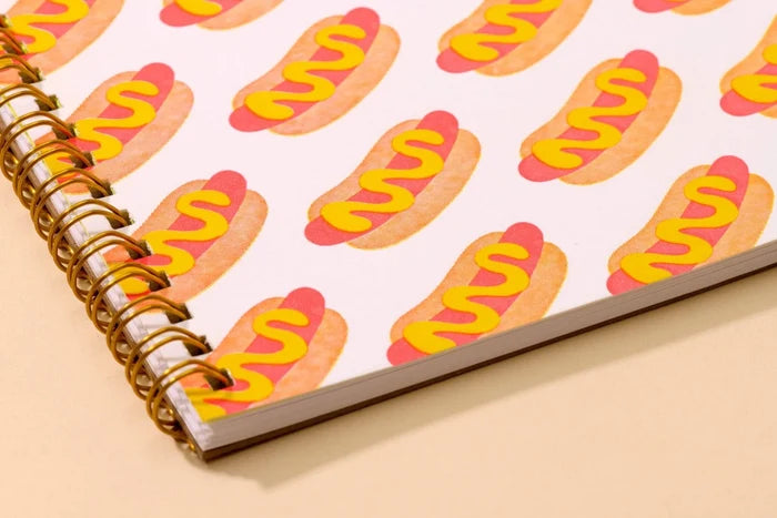Hot Dog Spiral Notebook - The New York Public Library Shop