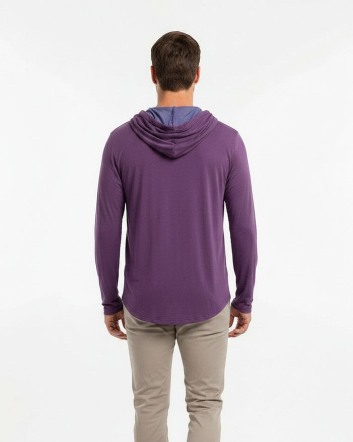 HUGO HOODIE - PLUM