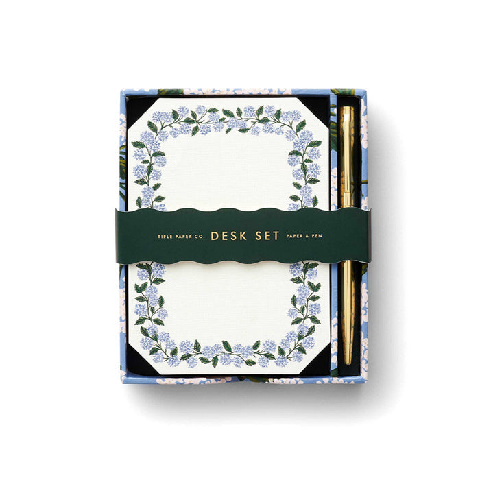 Hydrangea Note Writing Set - The New York Public Library Shop