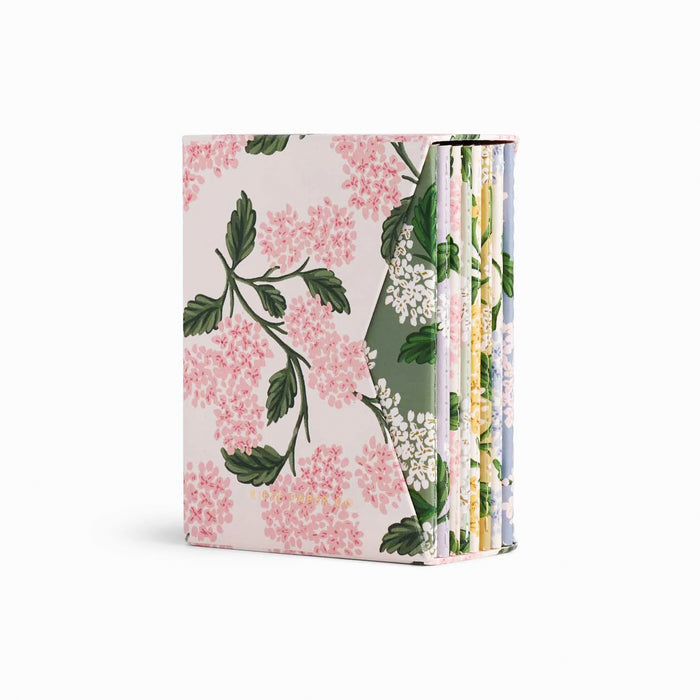 Hydrangea Pocket Notebook Boxed Set