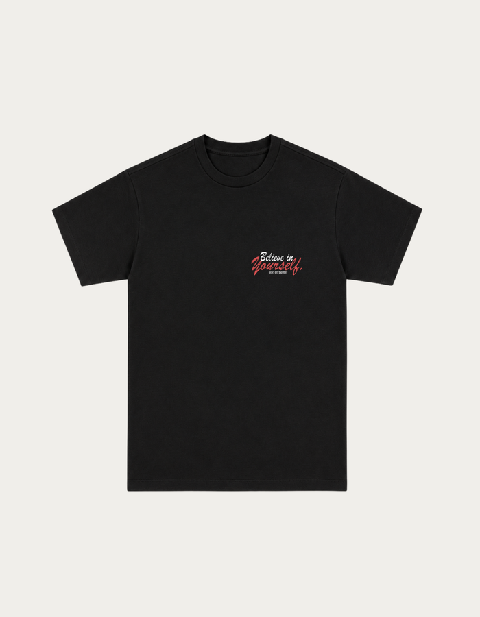 I BELIEVE TEE BLACK