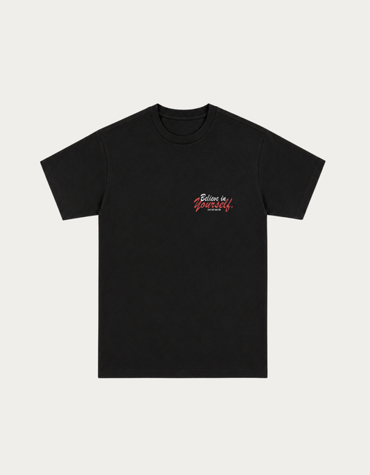 I BELIEVE TEE BLACK