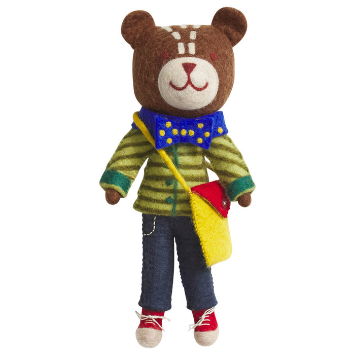 Isaac Felt Bear Toy